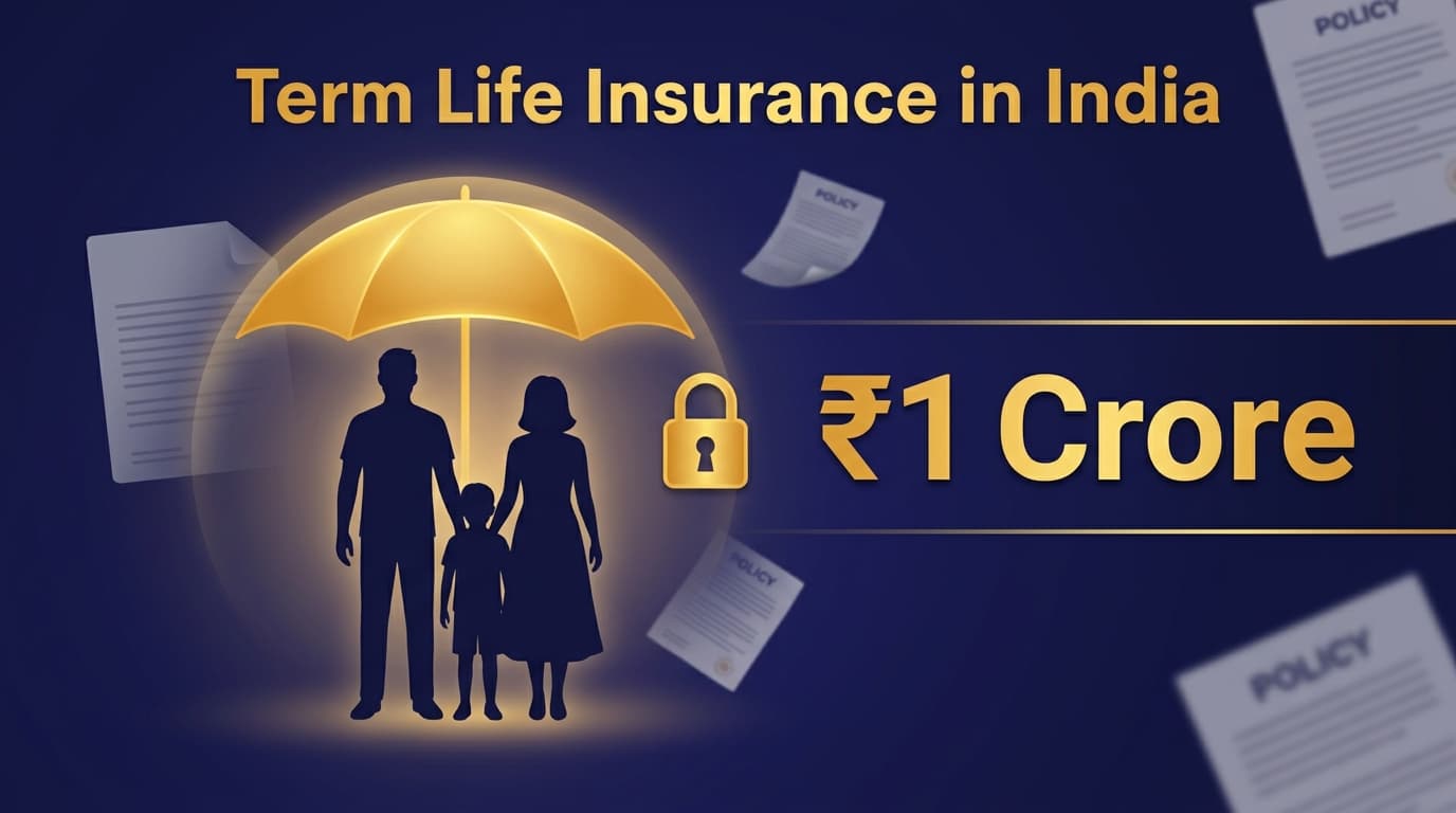 Best Term Insurance Plans India 2026: ₹1 Crore Cover Under ₹1,000/Month